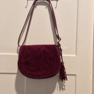 Burgundy bag